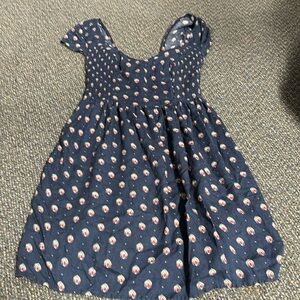 Abercrombie & Fitch Navy Blue Floral Dress